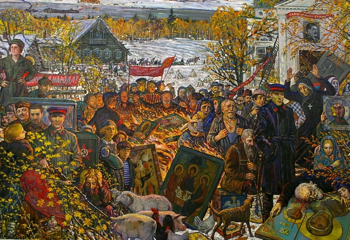 De-Kulakization, by Iliya Glazunov.