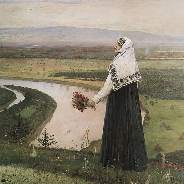 Nesterov Girl on the Hill